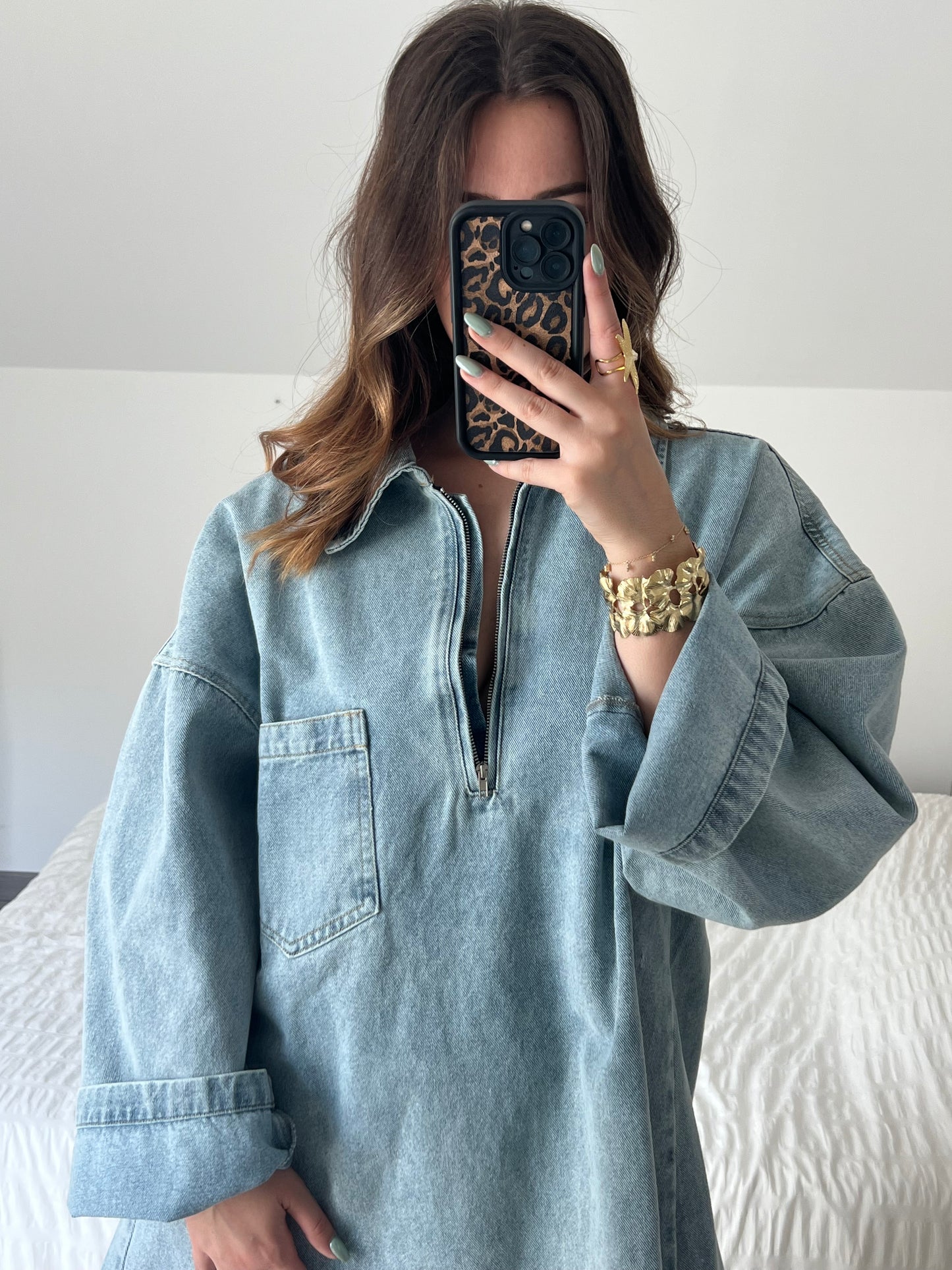 Robe en jean Stella