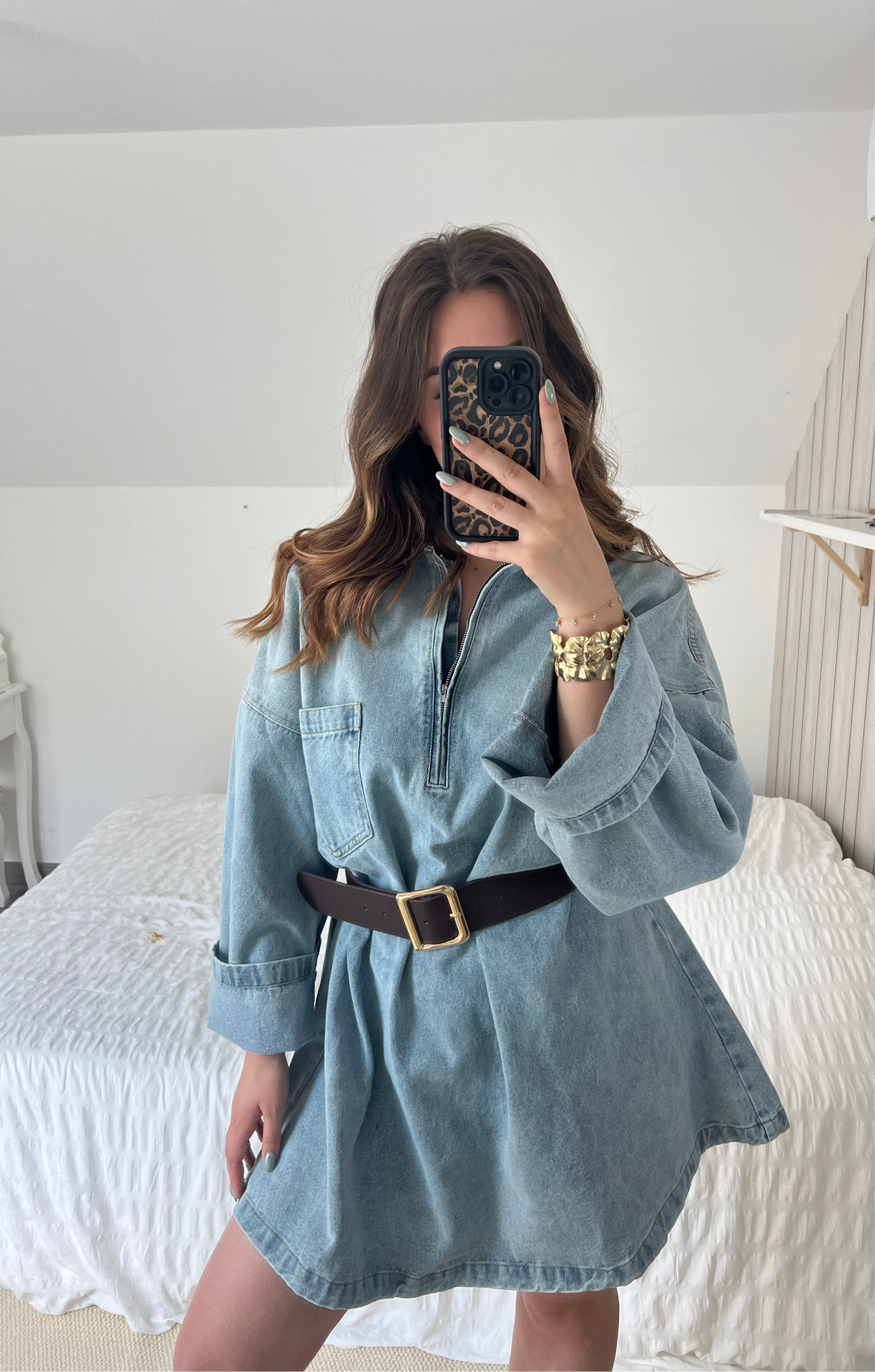 Robe en jean Stella
