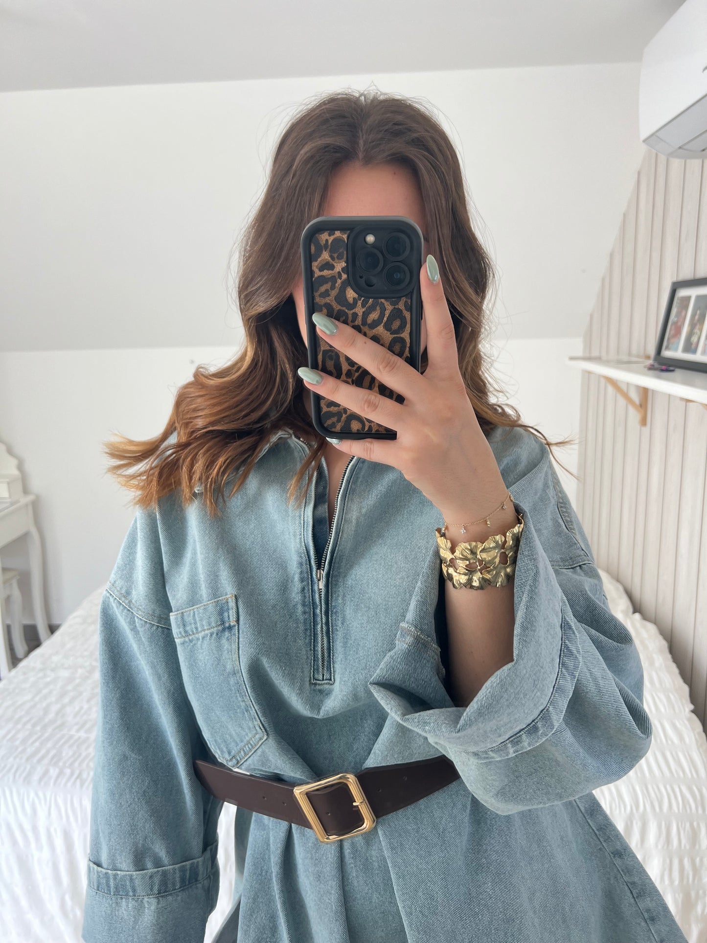 Robe en jean Stella