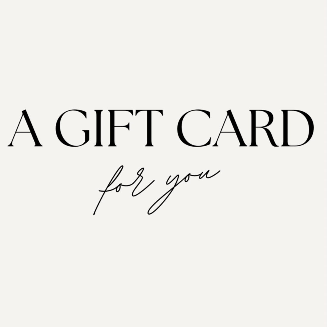 Carte cadeau SOLANA SHOP