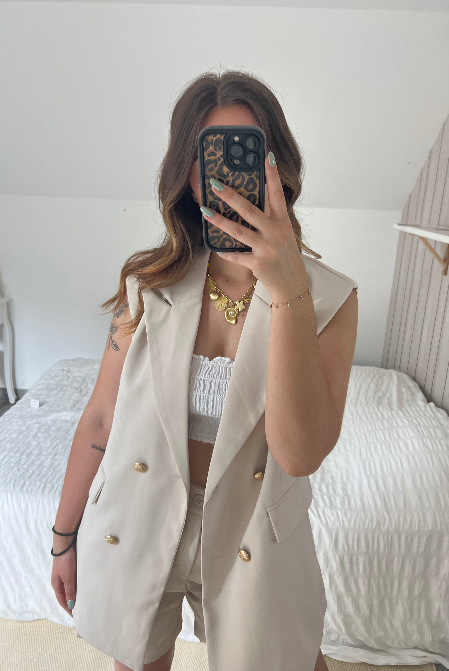 Blazer sans manches Lucy