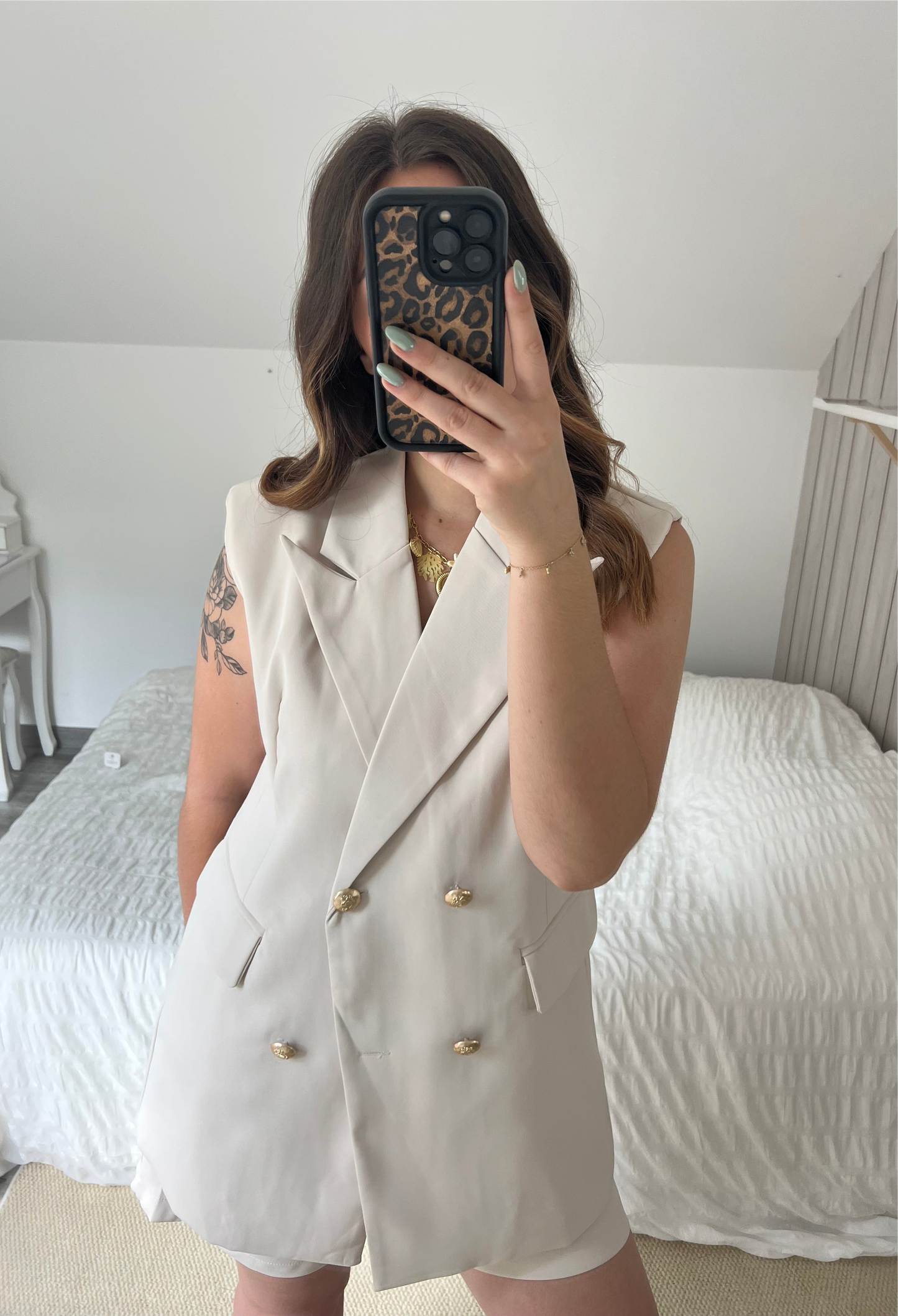 Blazer sans manches Lucy
