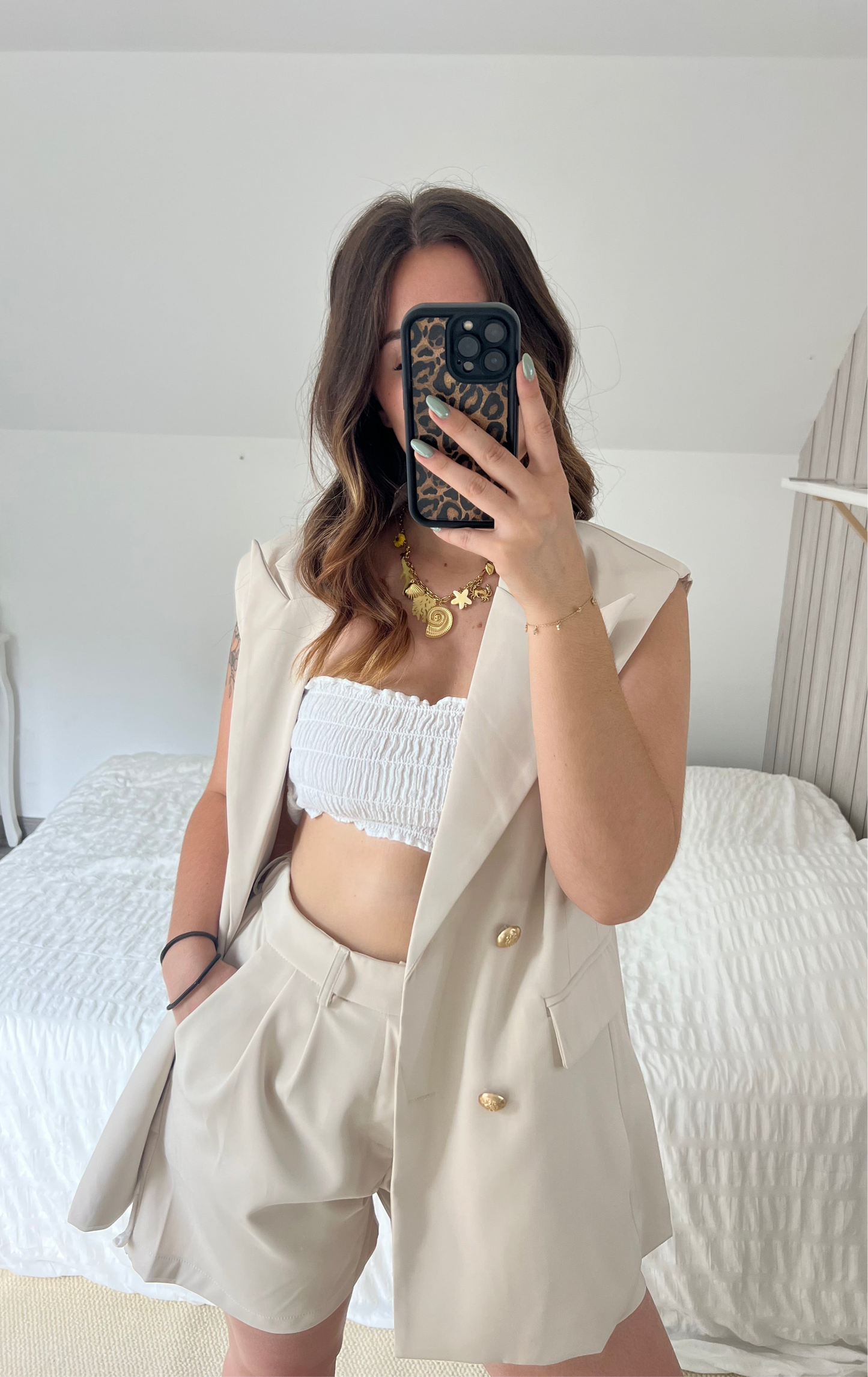 Blazer sans manches Lucy